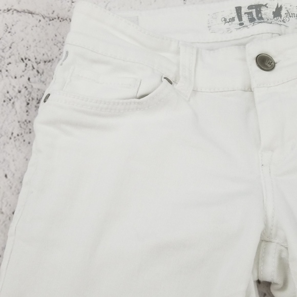 !IT JEANS L.A. White Denim Capris - Picture 2 of 6